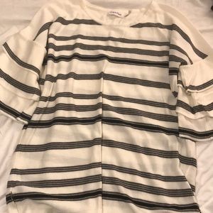 Calvin Klein striped blouse, size M